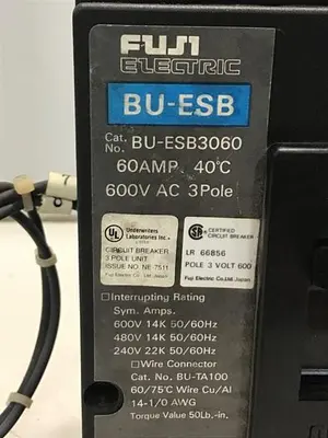 USED FUJI ELECTRIC BU-ESB3060