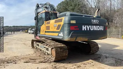 Used 2023 HYUNDAI HX350AL Crawler Excavators North Carolina US | National Equipment Dealers #1422330