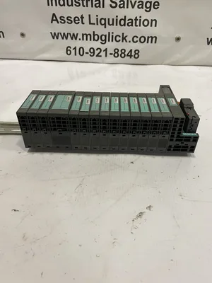 Siemens Simatic PROFIBUS DP 6ES7 151-1AA05-0AB0 Interface Module w/ 14 Modules