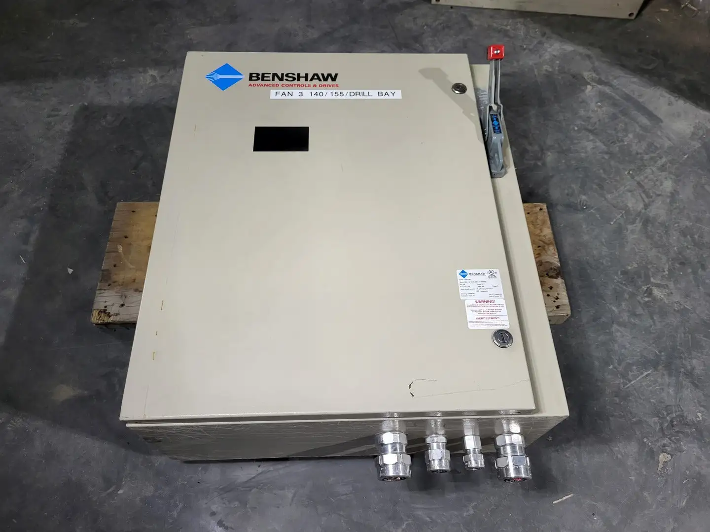 Used BENSHAW RB2-1-S-100-S-600-2-12-0000002 Switchgears British Columbia CA | Lenmark #1427038