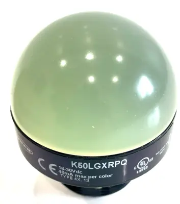 NEW BANNER ENGINEERING K50LGXRPQ LED INDICATOR 12869