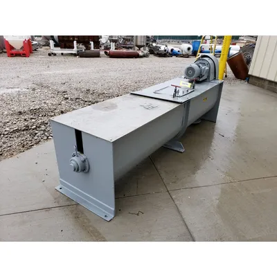 Used Stainless Steel Continuous Paddle Mixer