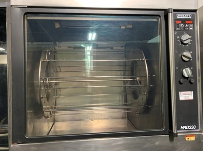 72-0290 Hobart HRO330 Rotisserie Oven w/Hobart W330 Holding Cabinet