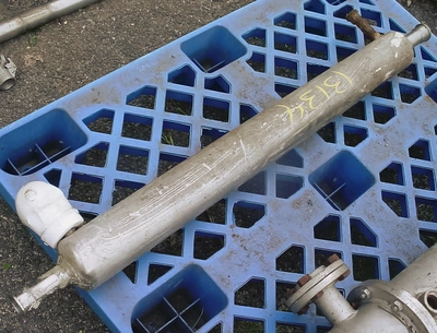 USED SINGLE PASS HEAT EXCHANGER HEAT EXCHANGER