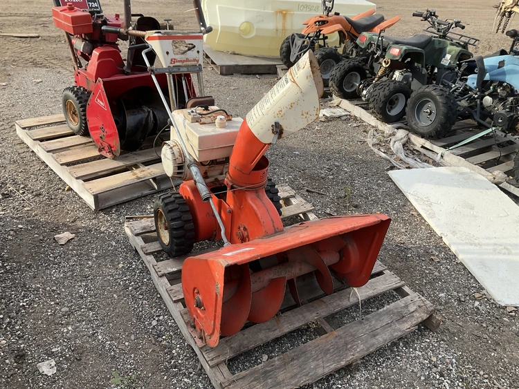 Used SIMPLICITY UNKNOWN MODEL Snow Blowers Michigan US | Miedema Asset Management Group #1761341