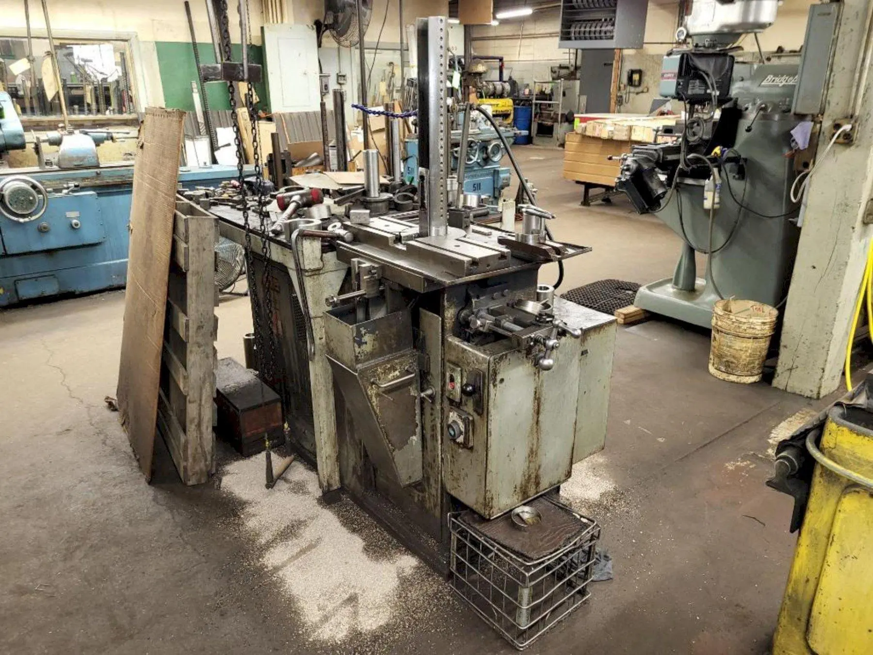 2" X 15" MITTS & MERRILL MODEL #3HYD-KS HYDRAULIC KEY CUTTER BROACH KEYSEATER: YOBRO #24172