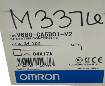 NEW OMRON V680-CA5D01-V2 ID SYSTEM CONTROLLER 24VDC V680CA5D01V2
