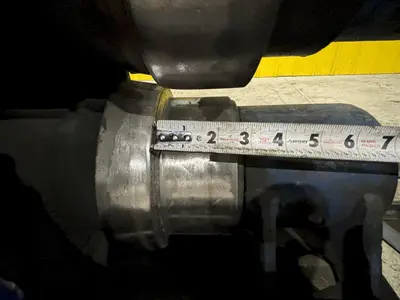 3/8" REED WEBB MODEL #M4 OFFSET FORMING ROLLS W/ SUPPORT TANK ROLLS: STOCK #22060