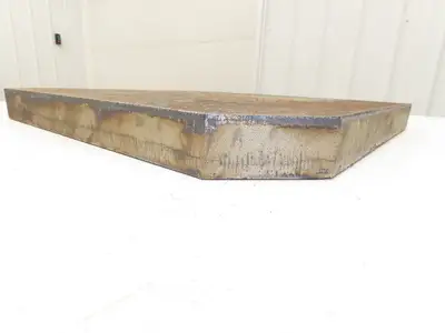 Carbon Steel Flat Stock 1-5/8" x 20"x 20"  180Lbs
