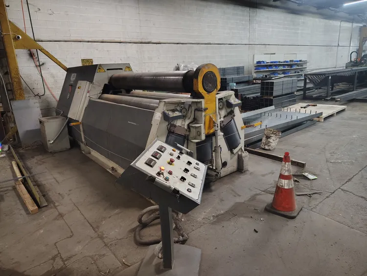 Used 2010 4RS-8-320 COLE TUVE Plate Bending Rolls including Pinch Illinois US | Revelation Machinery #761018