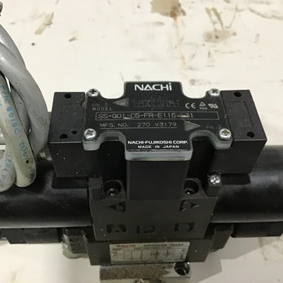 Nachi SS-G01-C5-FR-E115-31 Solenoid Operated Directional Control Valve