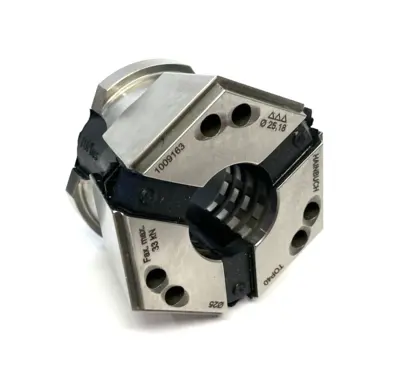 USED HAINBUCH CLAMPING HEAD TOP40 25MM DIA. ROUND PROFILE