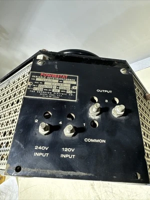 USED Superior Electric 1256-B