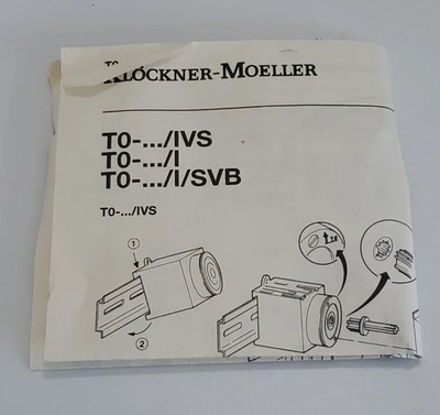 NEW Klockner-Moeller CI-TO-2