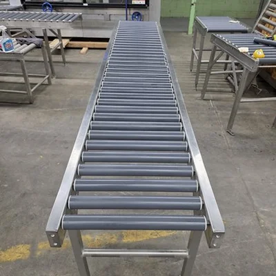 Rolls Conveyor 10 inch long by 18 inch large 32 inch adjustable height  # 4951