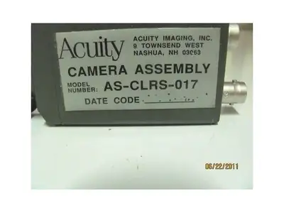 Acuity AS-CLRS-017 Camera W/ Fuji Lens 201573