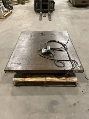 Autoquip 36S25 Hydraulic Lift Table 48″ X 48″ 2500LBS 36″ Max Height