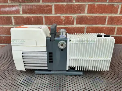 USED ADIXEN UNKNOWN MODEL ROTARY VANE VACUUM PUMP 220/240V