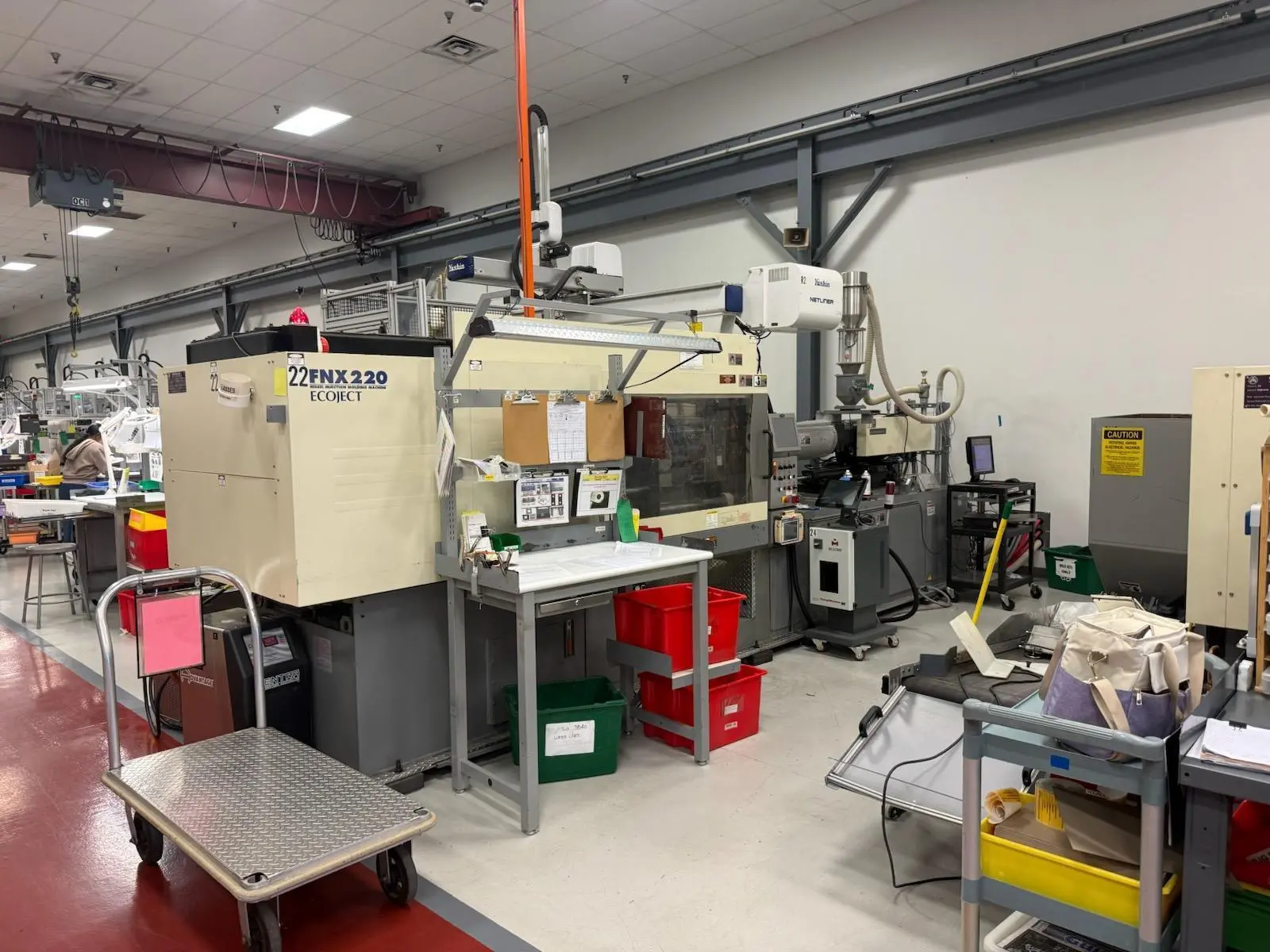 Used 2007 NISSEI FNX220-50A Injection Molding Machines Georgia US | Zag Equipment #1312014