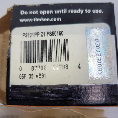New | in-Stock TIMKEN TIMKEN P9101PP Z1 FS50160 *NEW** IN BOX Misc Electrical & Power Parts | ND Industrial Surplus #1219094