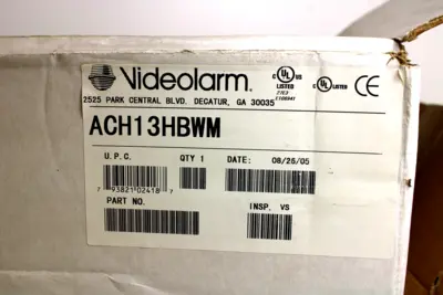 NEW VIDEOLARM ACH13HBWM