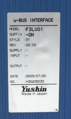 USED YOKOGAWA F3LU01