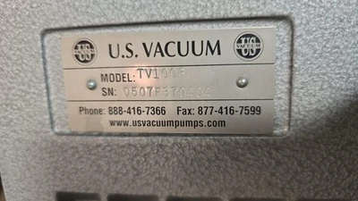 US Rotary Vane Vacuum Pump TV100B