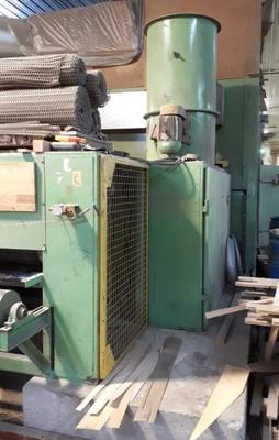 Fezer Wood Veneer Screen Dryer, Infeed and Outfeed