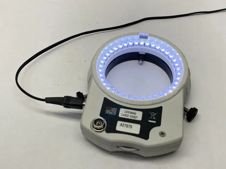 Used LUXO MICROSCOPE LED RING LIGHT Lighting | Maverick Industrial Sales #1103181
