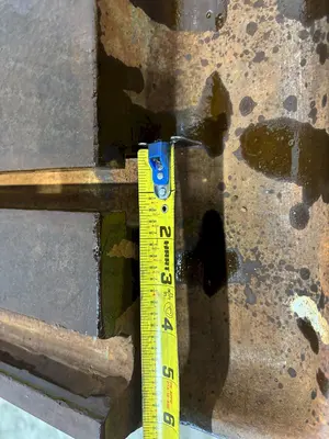 32" X 64" T SLOTTED STEEL DRILL BOX SETUP TABLE: STOCK #23229