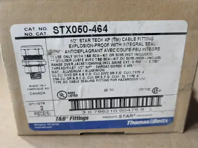 New | in-Stock THOMAS & BETTS STX050-464 Cable & Wire British Columbia CA | Lenmark #1439990
