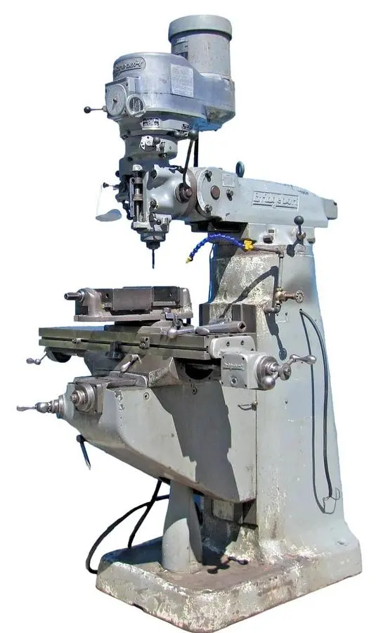 Bridgeport 1.5 HP J Head Vertical Mill Milling Machine Variable Speed 460V 3 Ph