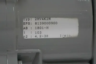 NEW RUHRGETRIEBE RF0.09/4-71