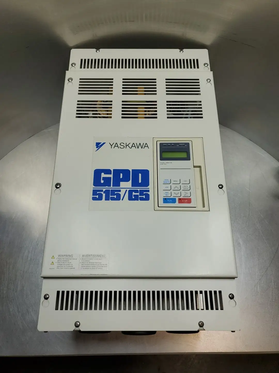 Used Yaskawa CIMR-G5M4018 (GPD 515/G5) Drive, 380-460V, 46A Variable Speed Drives | Palmetto Automation #1149183