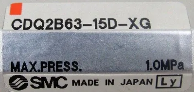NEW BOX OF 2 SMC CDQ2B63-15D-XG PNEUMATIC CYLINDER CDQ2B6315DXG