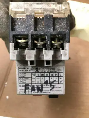 Allen-Bradley 100-A09ND3 Series B Contactor 9A w/ 140-MN-0400 Starter