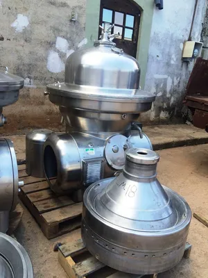 (3) Westfalia SAMM 12006 milk separators, 316SS.