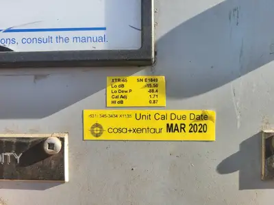 Used XEBEC 450HDD36S-AUTODEW I Dehumidify Desiccant Dryers British Columbia CA | Lenmark #1488874