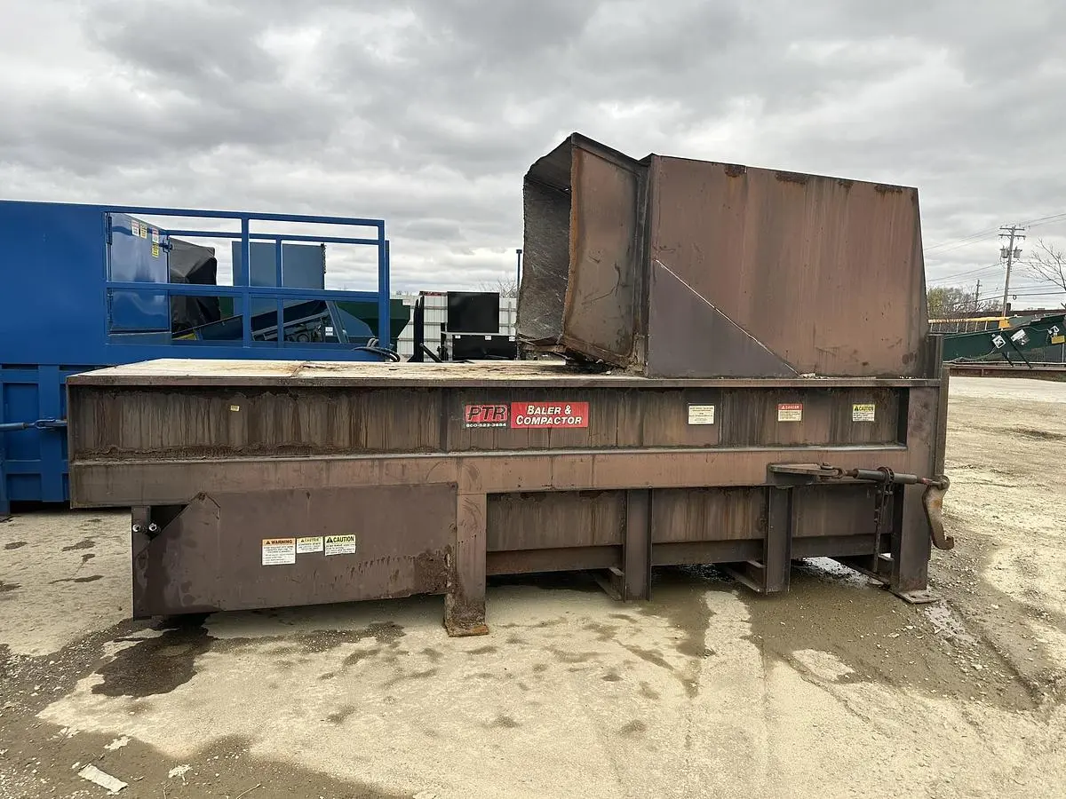 USED PTR TP-4000HD STATIONARY COMPACTOR