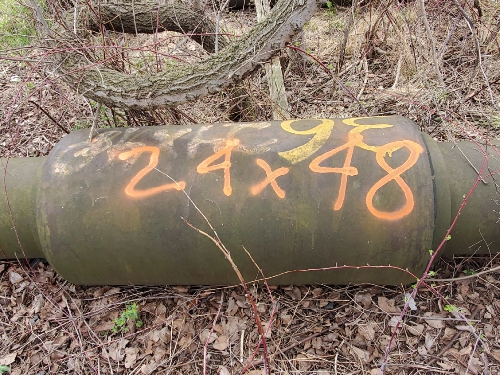 Farrel 24 x 48" Rear Mill Roll