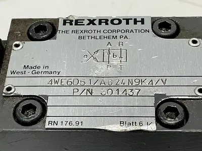 USED REXROTH 4WE6D51/AG24N9K4/V