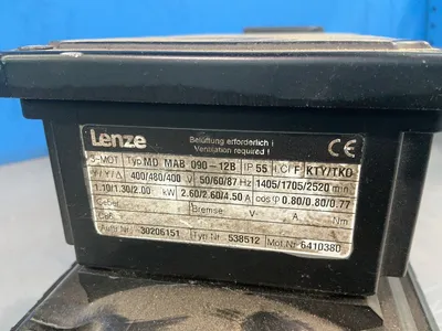 Used LENZE MD MAB 09012B Motors (misc) Ohio US | HGR 24 #1704900