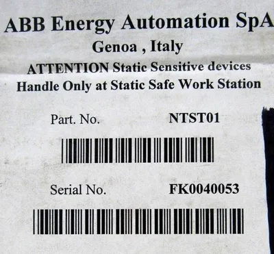 NEW ABB NTST01 TIME SYNCH TERMINATION UNIT GM9.0082.003.00