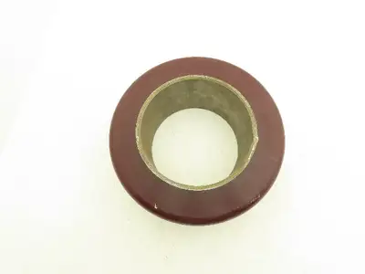 13"x 5-1/2"x 8" Press-On Forklift Tire Polyurethane Smooth Cushothane Red