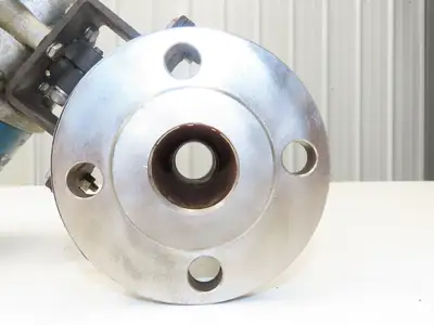 Jamesbury 5150 31 3600TT 1-1/2" Pneumatic Air operated Stainless Ball Valve
