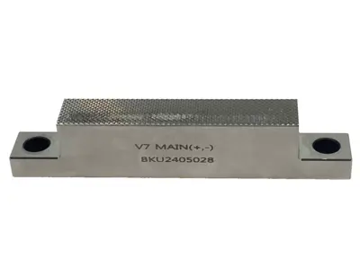 Used BRANSON Ultrasonic Anvil Knurled Steel Tooling Fixture V7 Main(+,-) Tooling & Accessories (Other) Michigan US | Maverick Industrial Sales #1400596