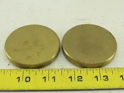 Wilson Rockwell 09 Standard Test Block HRB Lot of 2