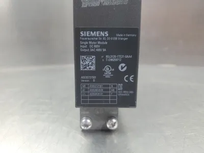 USED Siemens 6SL3120-1TE21-0AA4