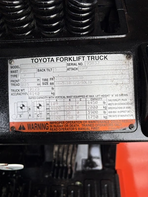 USED 2005 TOYOTA 7FGCU25