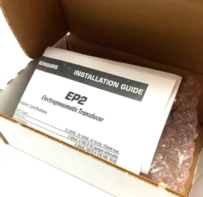 New | in-Stock VERIS EP2 ELECTROPNEUMATIC TRANSDUCER Transducers | Maverick Industrial Sales #1107342
